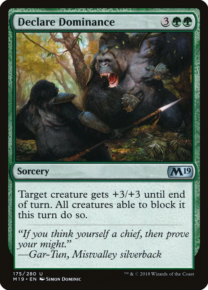 Declare Dominance card front
