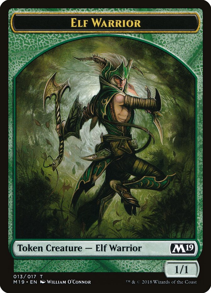 Elf Warrior card front