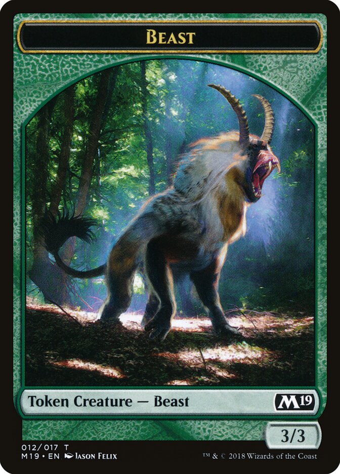 Beast card front