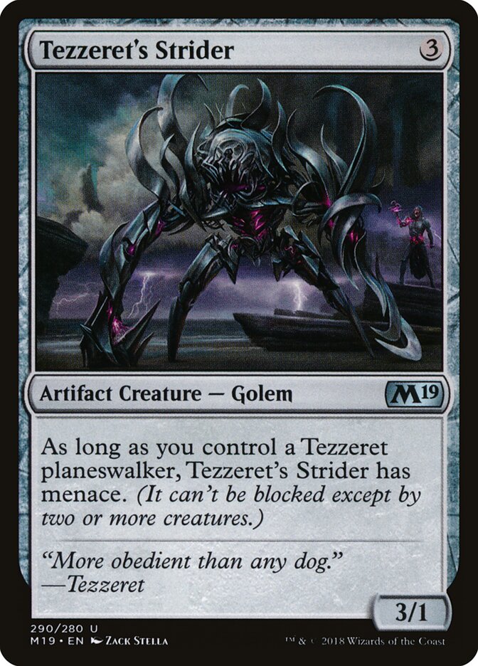 Tezzeret's Strider card front