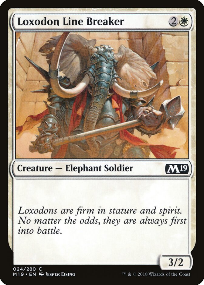 Loxodon Line Breaker card front