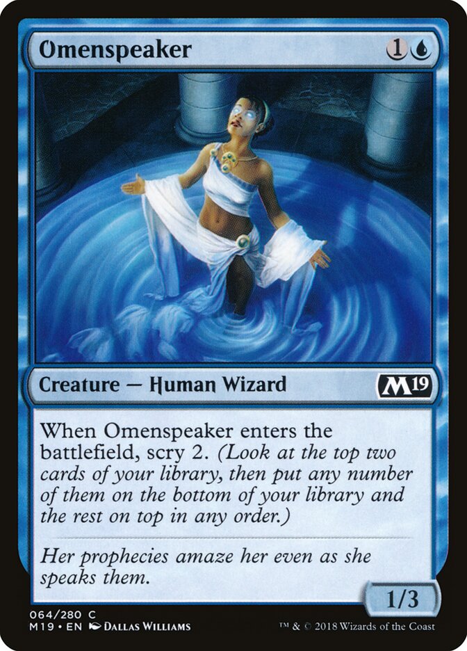 Omenspeaker card front
