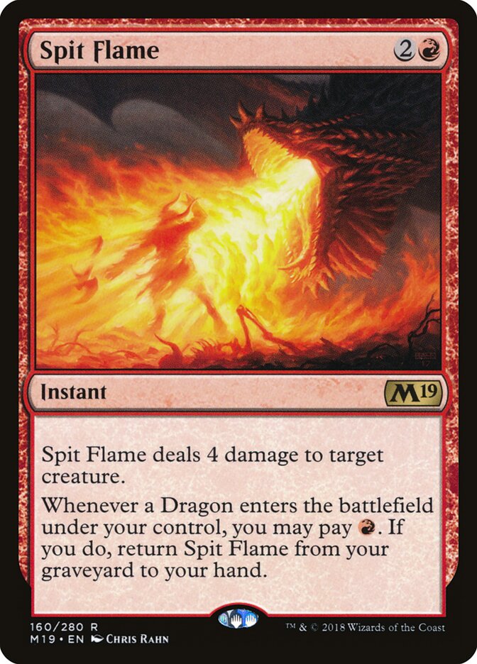 Spit Flame card front