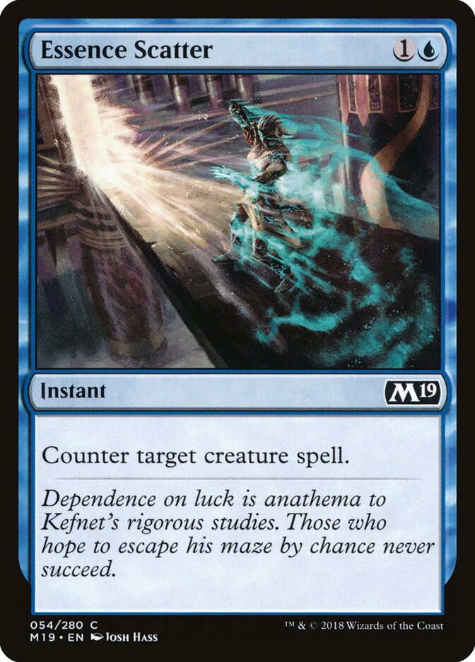 Essence Scatter card front
