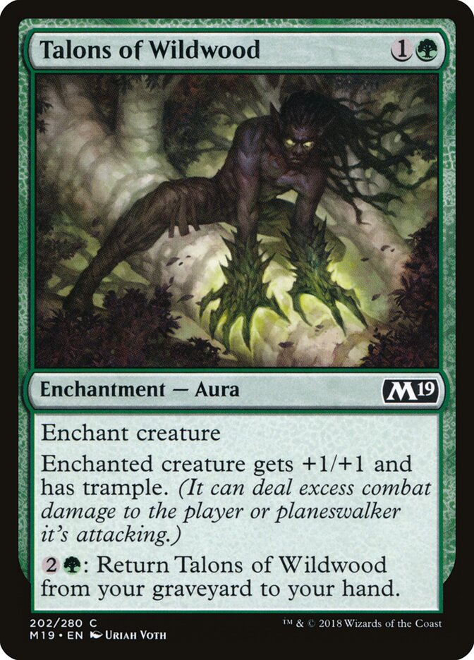 Talons of Wildwood card front