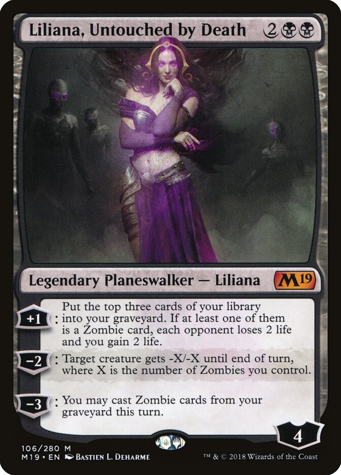 Liliana, Untouched by Death card front