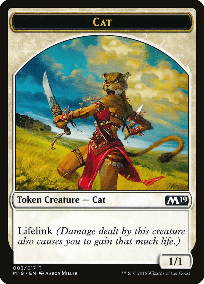 Cat card front