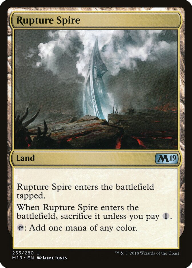 Rupture Spire card front