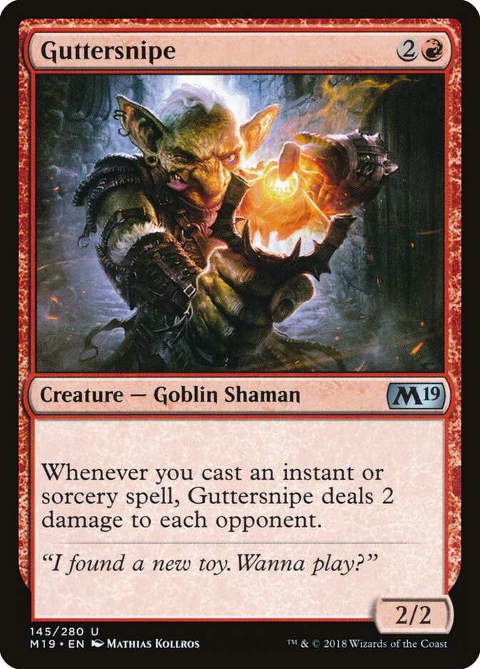Guttersnipe card front