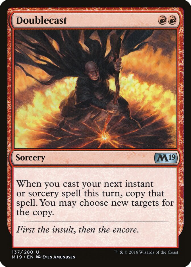 Doublecast card front