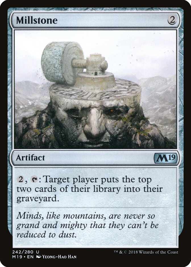 Millstone card front