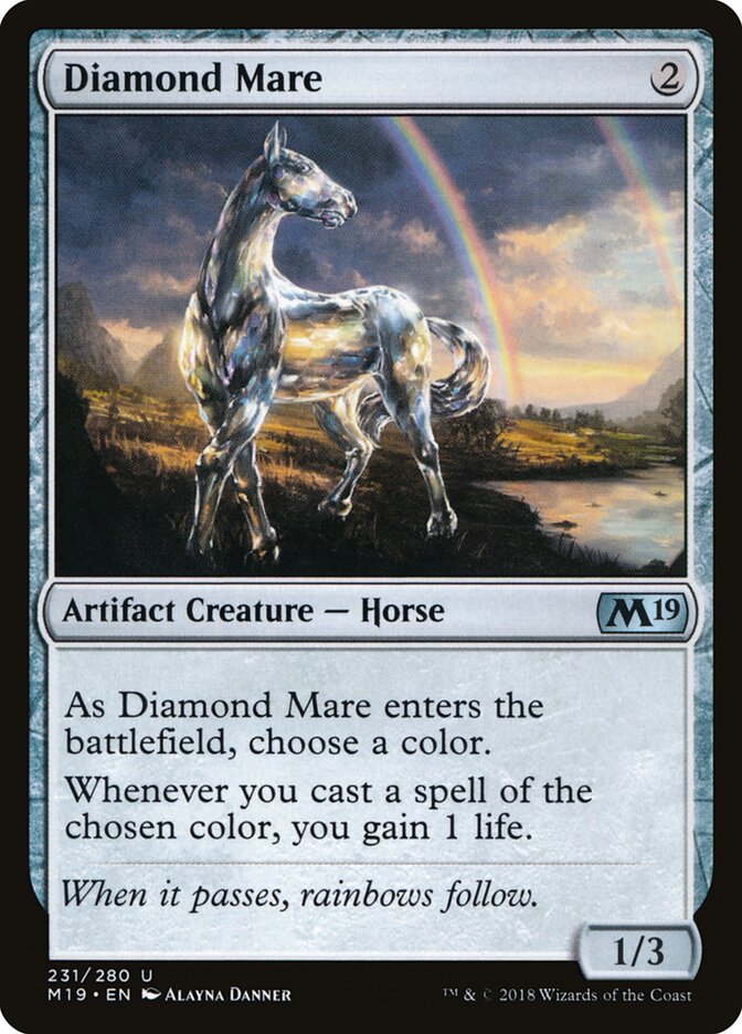 Diamond Mare card front