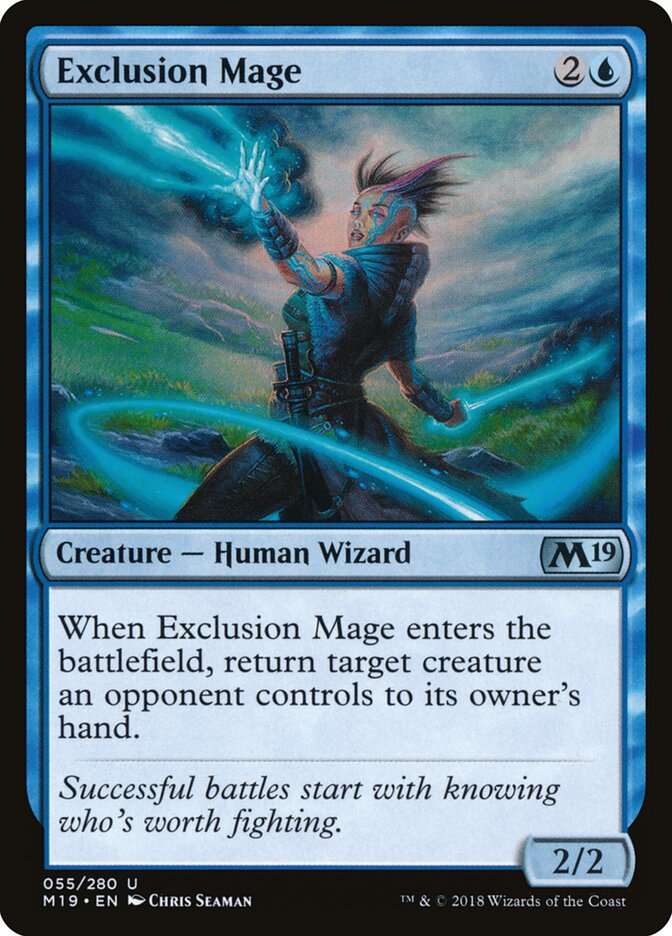 Exclusion Mage card front
