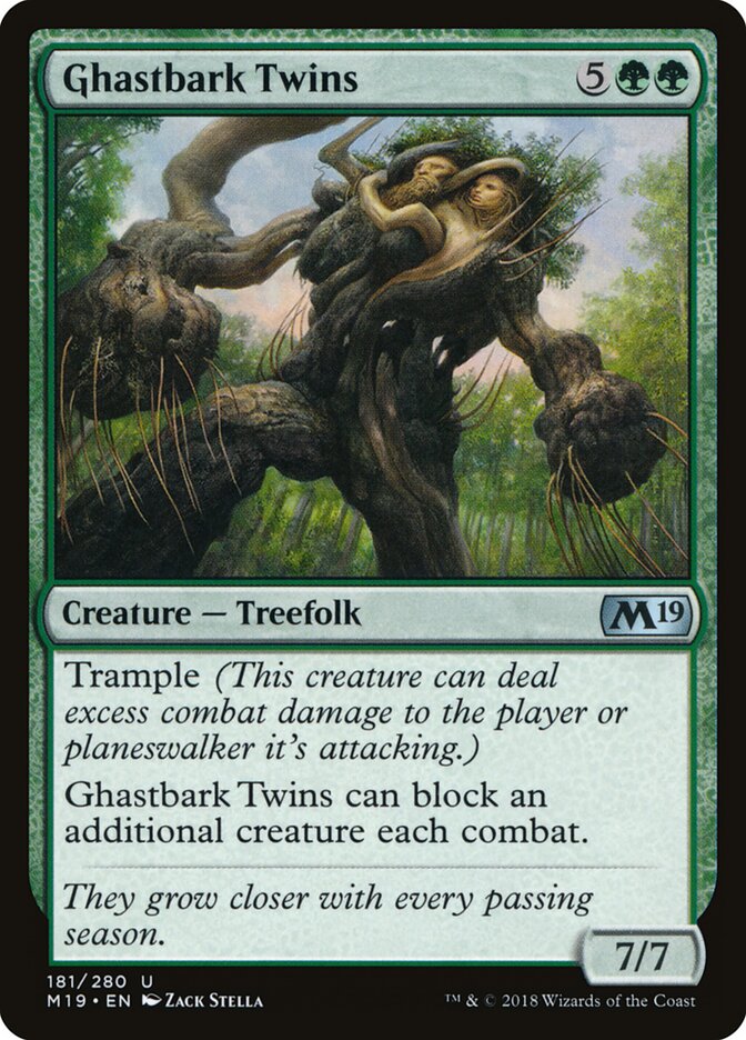 Ghastbark Twins card front