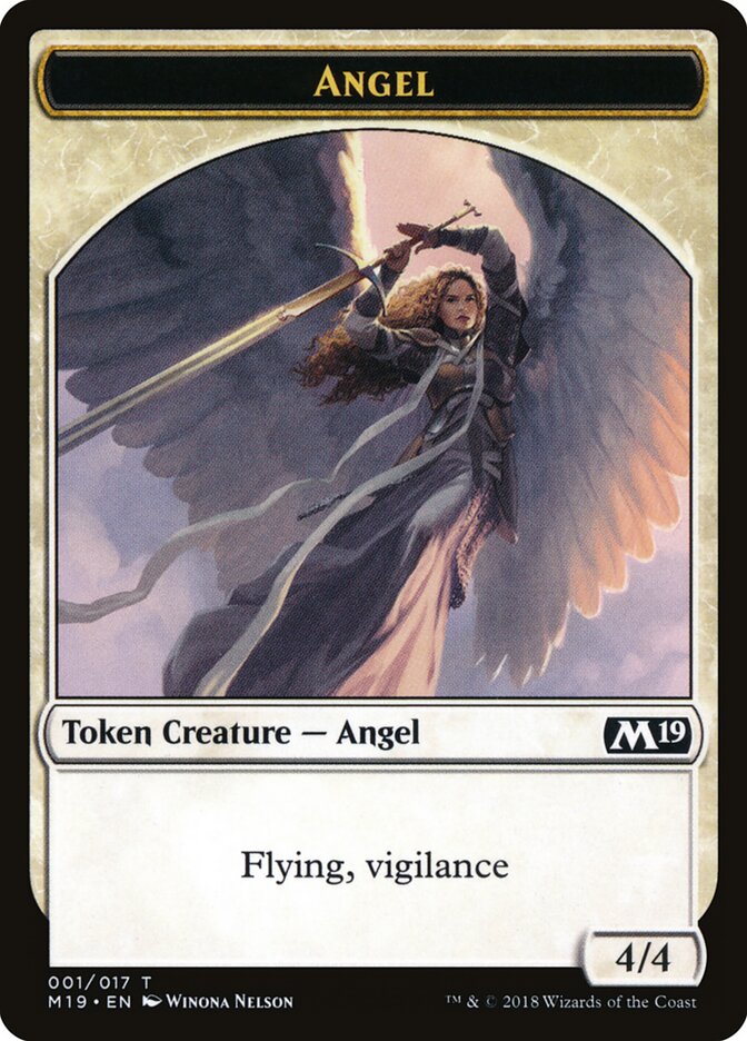 Angel card front