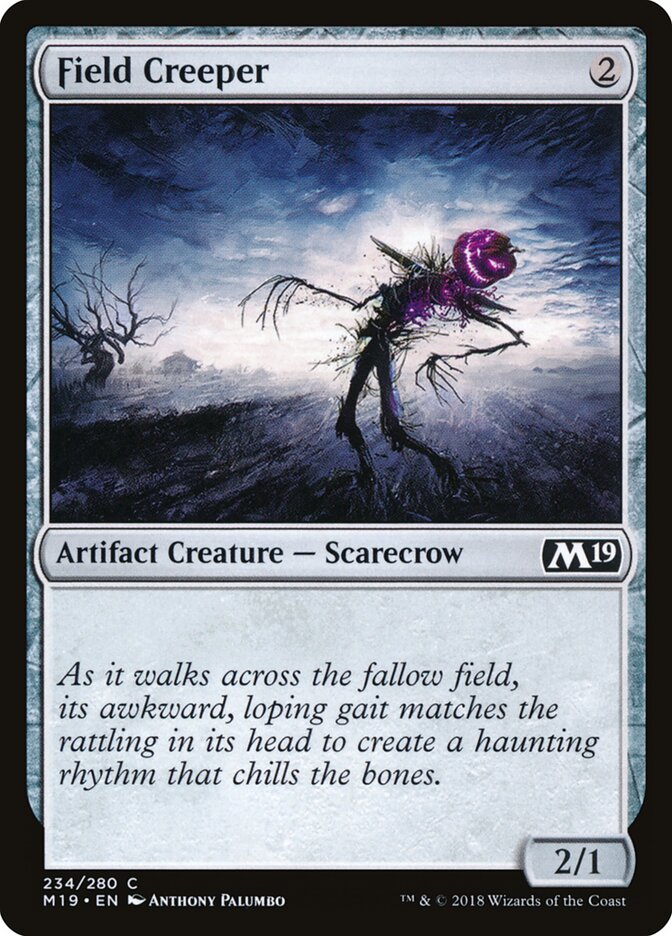 Field Creeper card front