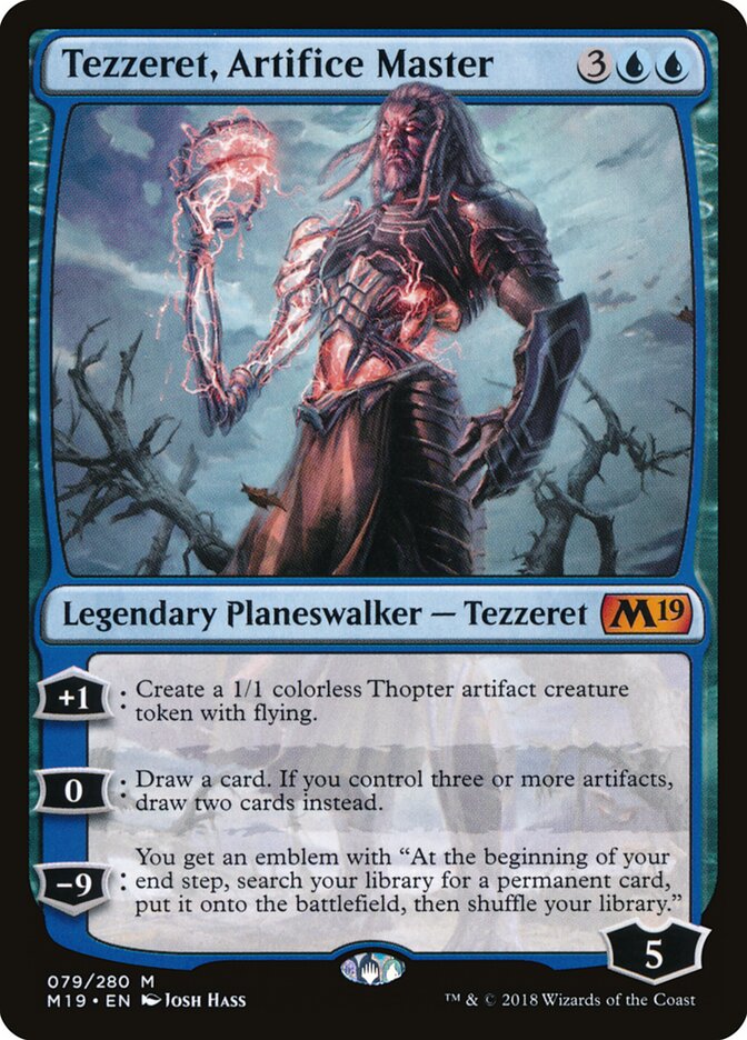 Tezzeret, Artifice Master card front