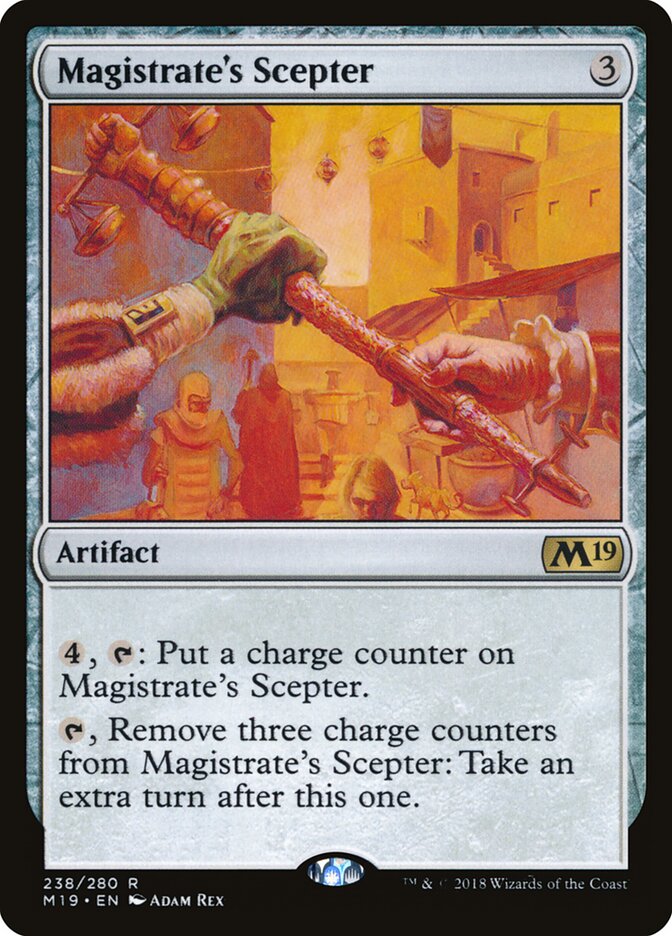 Magistrate's Scepter card front