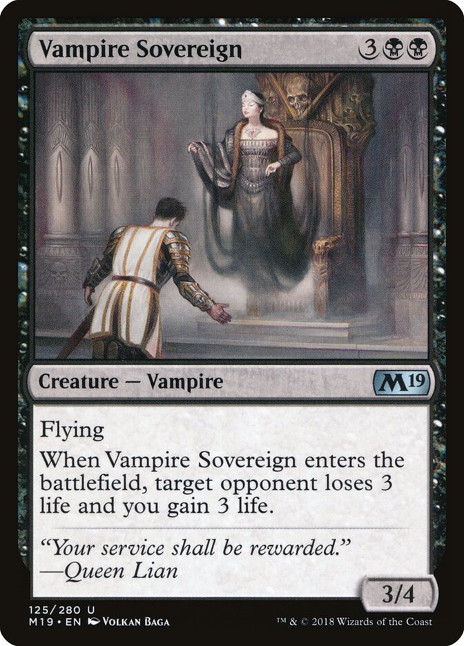Vampire Sovereign card front