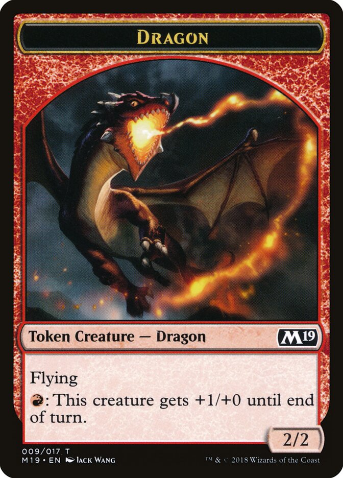 Dragon card front