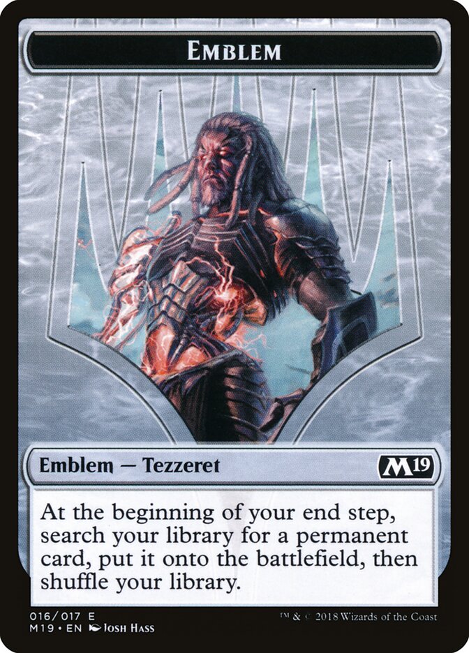 Tezzeret, Artifice Master Emblem card front