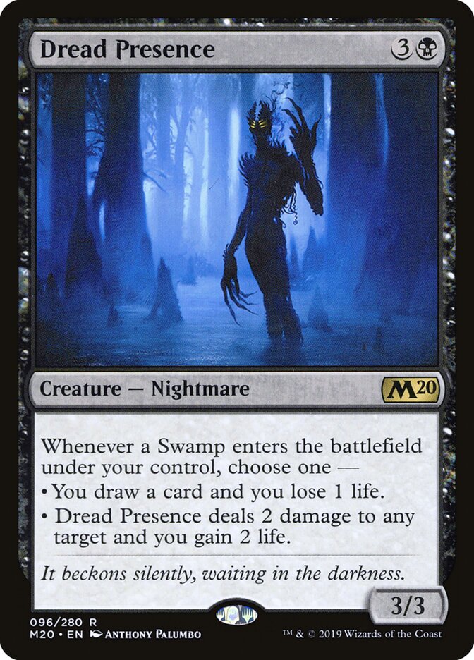 Dread Presence card front