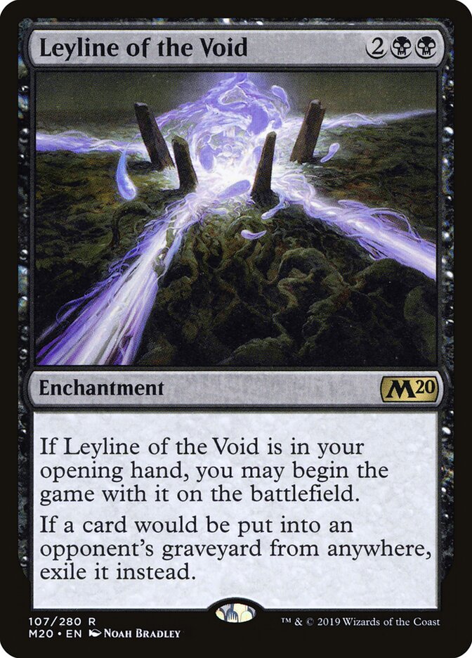 Leyline of the Void card front