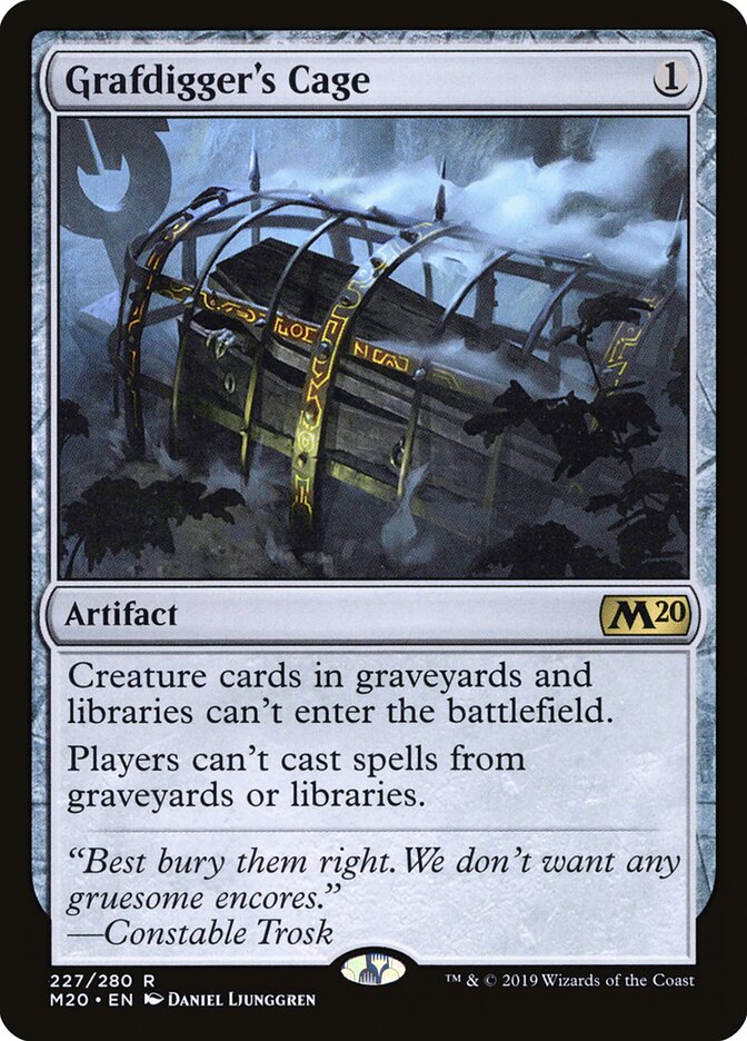 Grafdigger's Cage card front