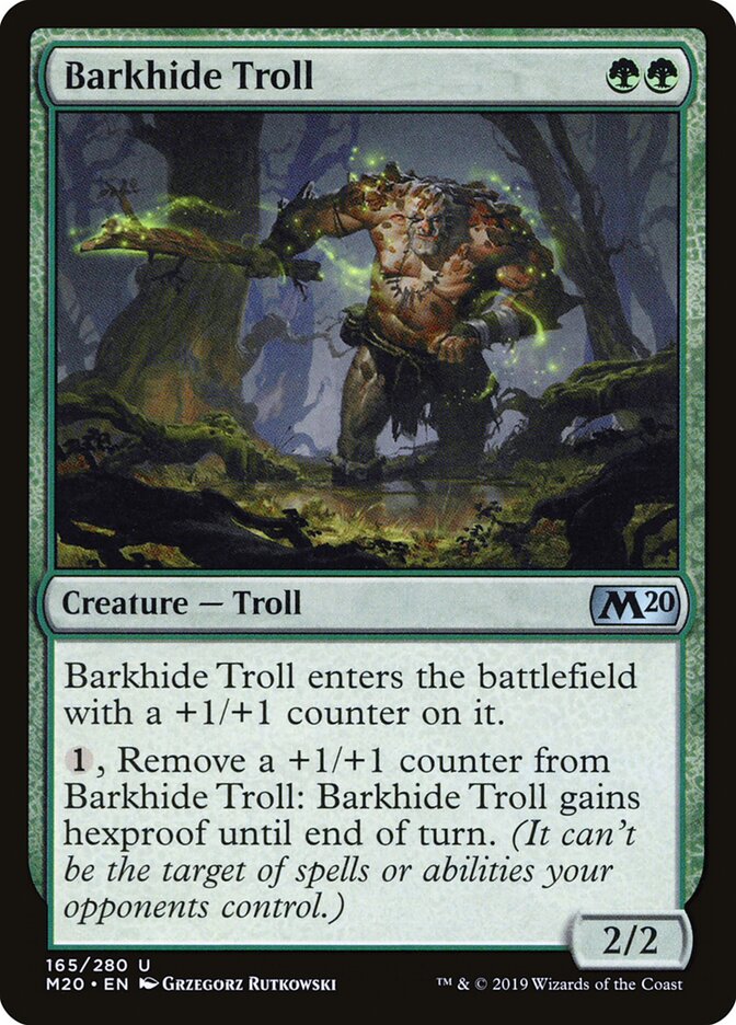 Barkhide Troll card front