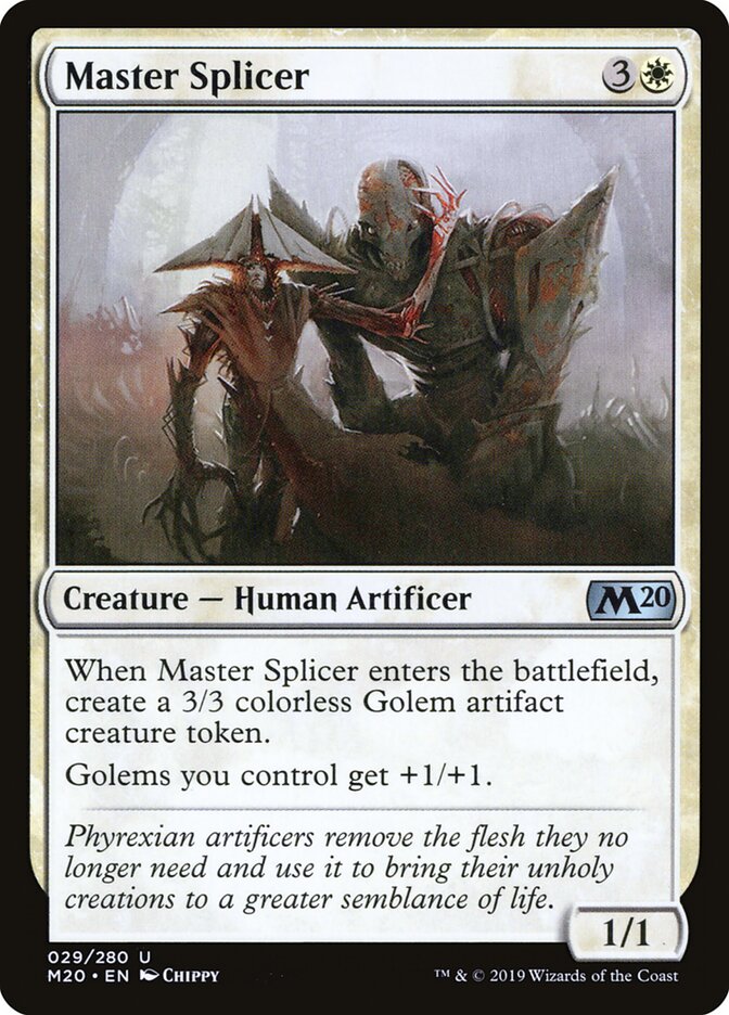 Master Splicer card front