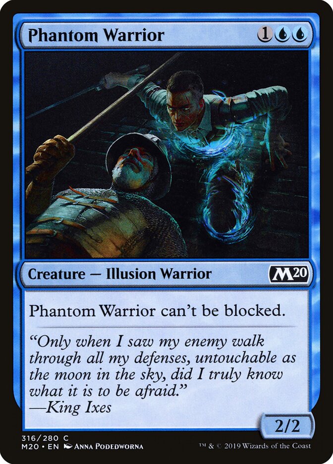 Phantom Warrior card front