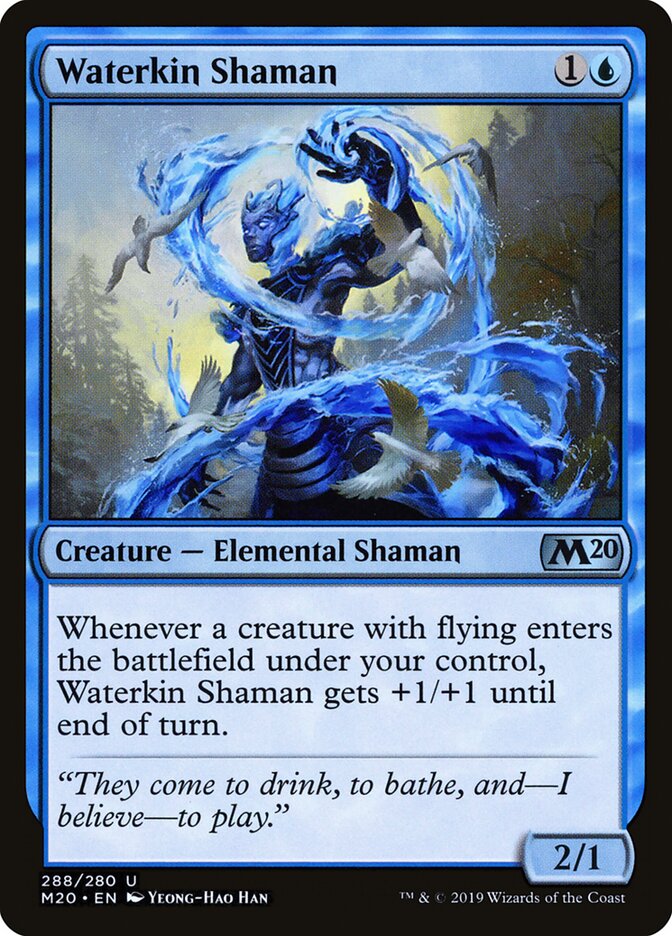 Waterkin Shaman card front