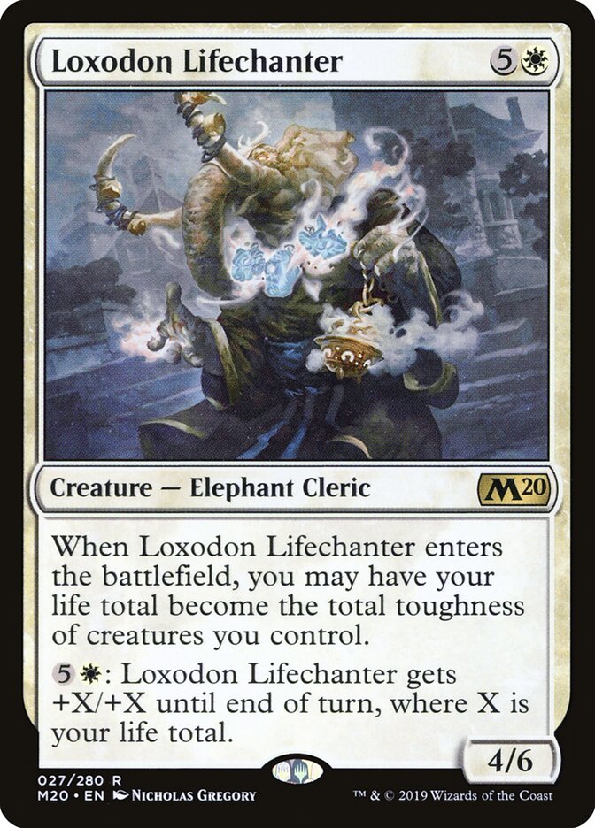 Loxodon Lifechanter card front