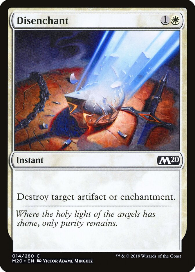 Disenchant card front
