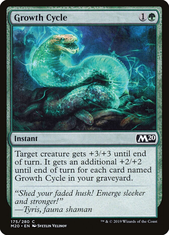 Growth Cycle card front