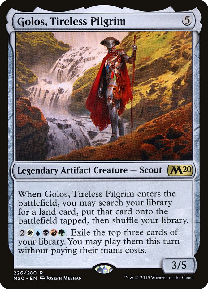 Golos, Tireless Pilgrim card front