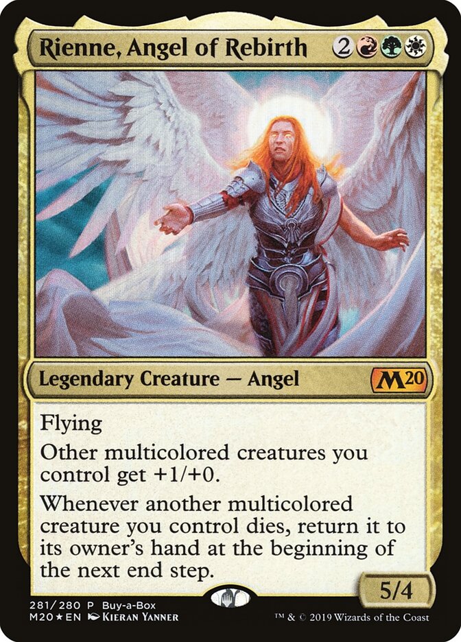 Rienne, Angel of Rebirth card front