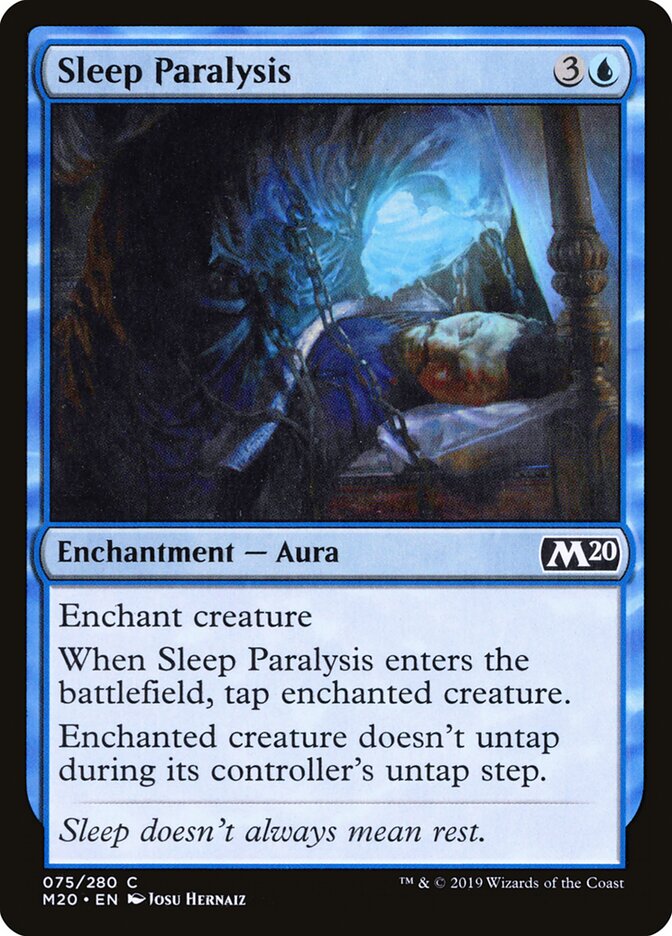 Sleep Paralysis card front