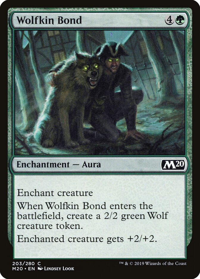 Wolfkin Bond card front