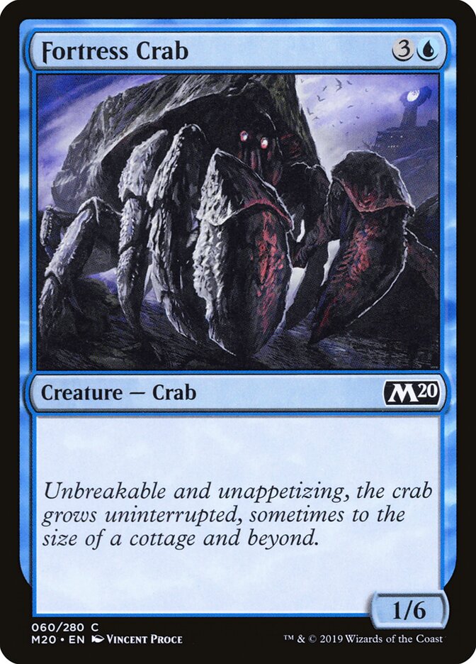 Fortress Crab card front