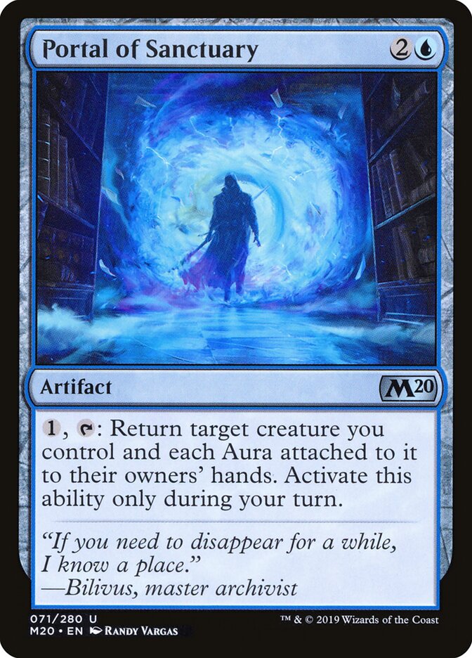 Portal of Sanctuary card front