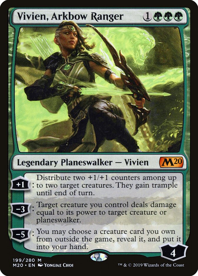 Vivien, Arkbow Ranger card front