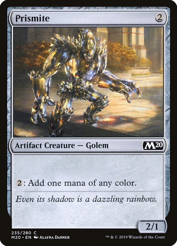 Prismite card front