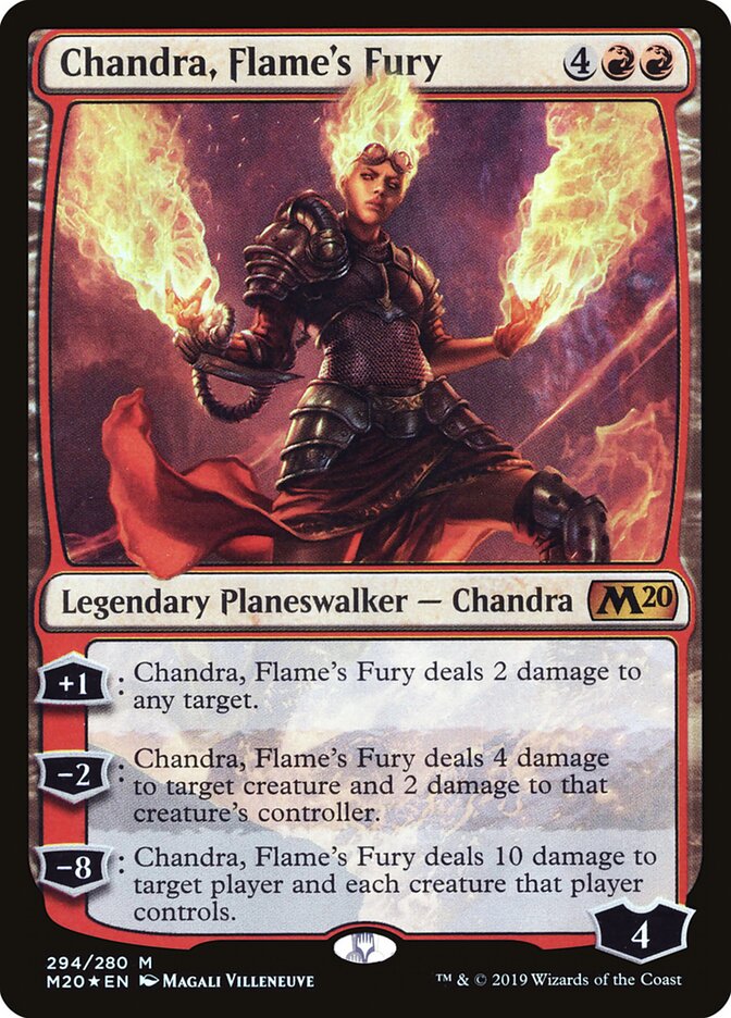 Chandra, Flame's Fury card front