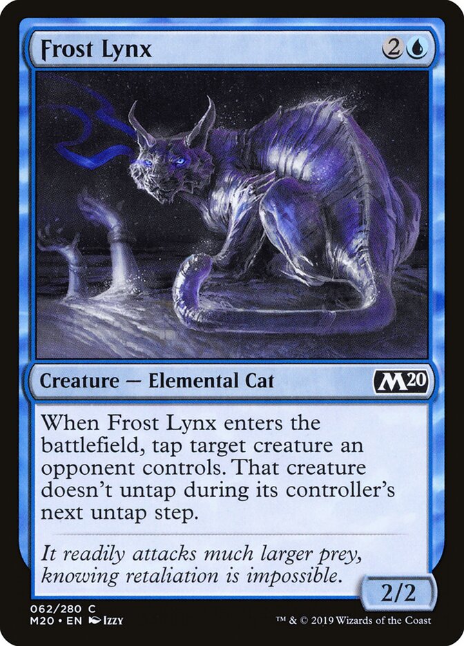 Frost Lynx card front