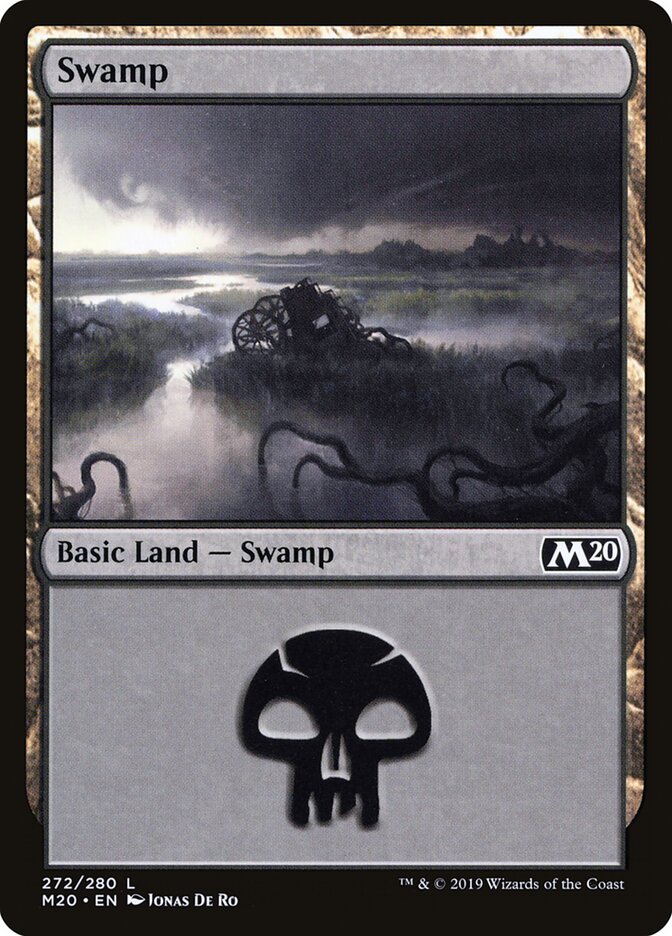 Swamp card front