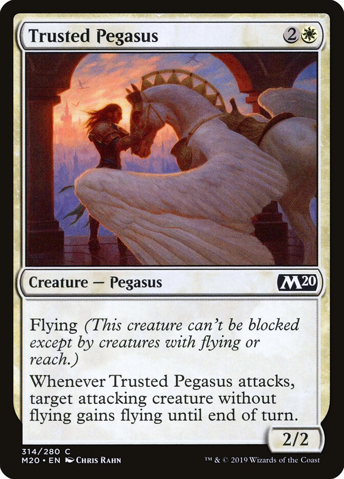 Trusted Pegasus card front