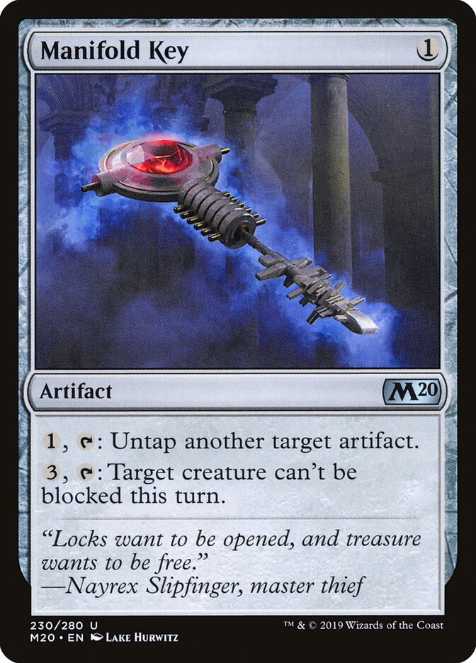 Manifold Key card front