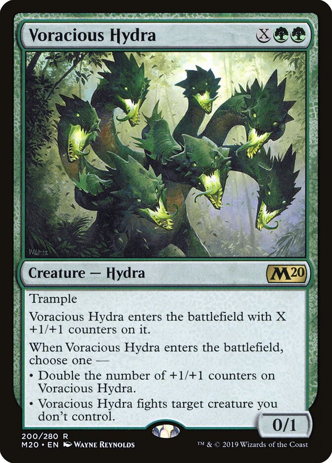 Voracious Hydra card front