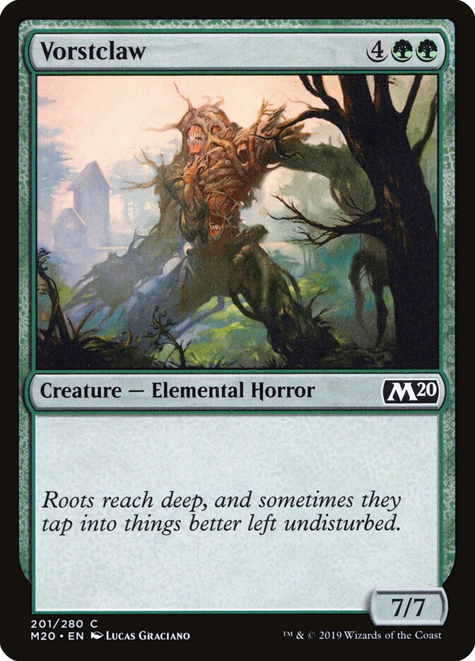 Vorstclaw card front